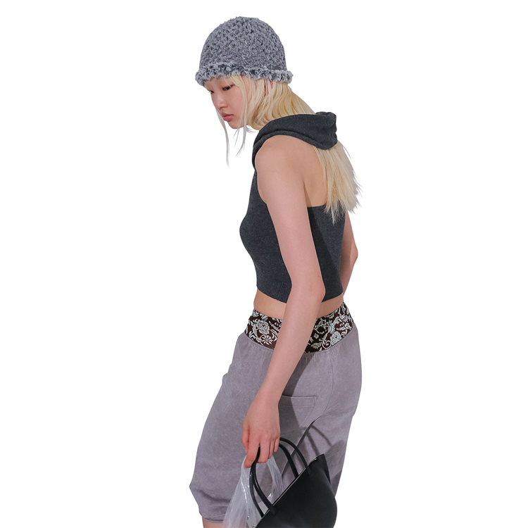 ジャケット・アウター PERVERZE String Multiple Down Vest セール】String Multiple Down Vest（ダウンベスト）｜PERVERZE