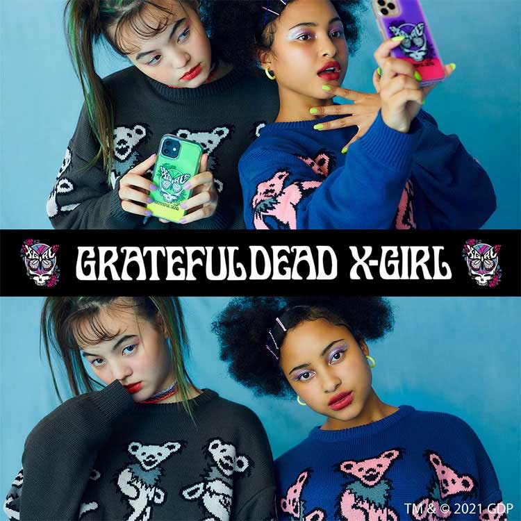 X Girl エックスガールのトピックス X Girl Grateful Dead Zozotown