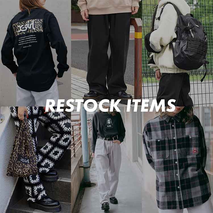 X Girl エックスガールのトピックス Restock X Girl Winter Zozotown