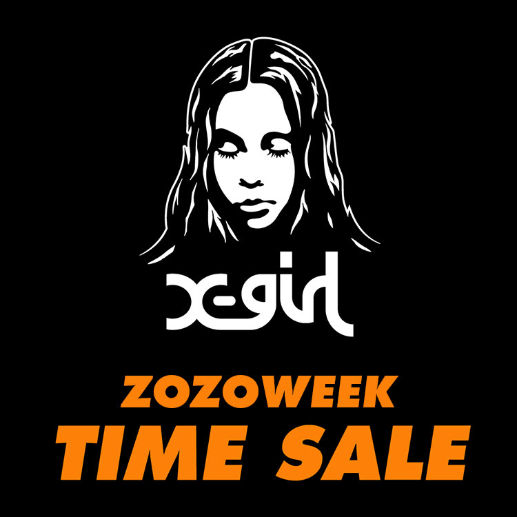 Xgirl｜エックスガールのトピックス「【Xgirl】ZOZOWEEK限定！TIME SALE開催中！」 ZOZOTOWN