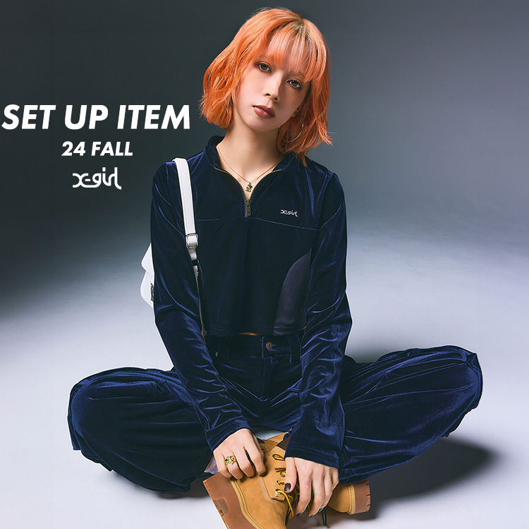 X-girl｜エックスガールのトピックス「【X-girl】SET UP ITEM」 - ZOZOTOWN