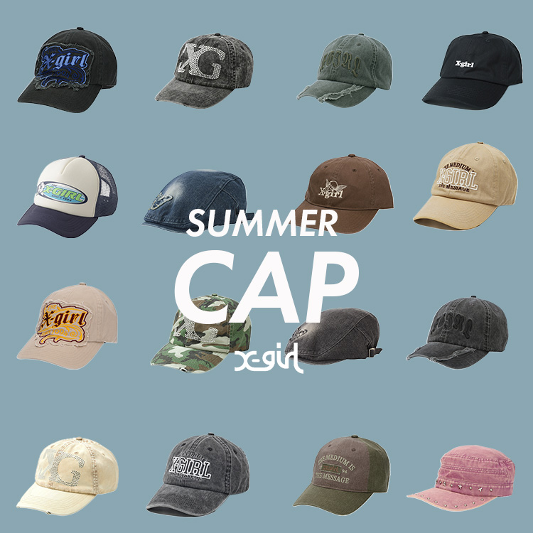 X-girliGbNXK[j̃Vbvj[XuyX-girlzCAP COLLECTIONIv