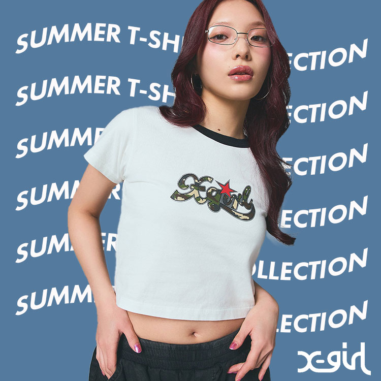 X-girliGbNXK[j̃Vbvj[XuyX-girlzT-SHIRT COLLECTIONv