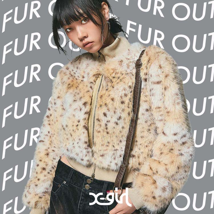 ジャケット・アウター X girl FAUX FUR CONVERTIBLE JACKET 楽天市場】【SALE／30%OFF】FAUX FUR CONVERTIBLE JACKET