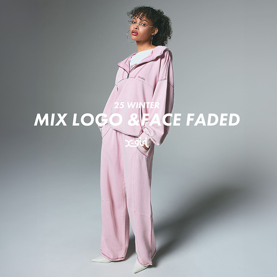 BLEACHED ANORAK SWEAT TOP（パーカー）｜X-girl（エックスガール）の