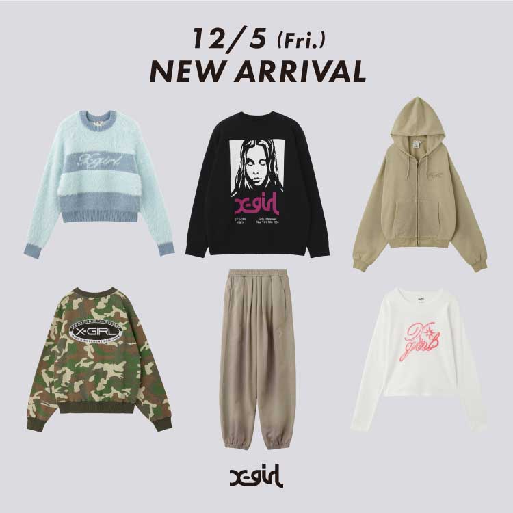 SPRAY PRINT ZIP UP HOODIE（パーカー）｜X-girl（エックスガール）の