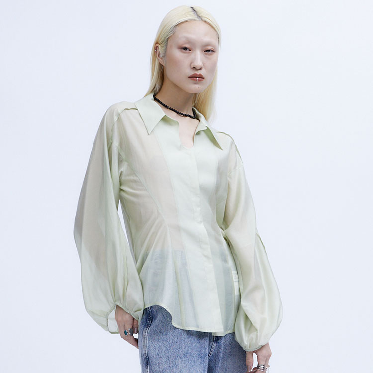 【シングスザットマター】SHEER VOLUME SLEEVE SHIRT SHEER VOLUME SLEEVE SHIRT | TOPS | STORE | THINGS THAT