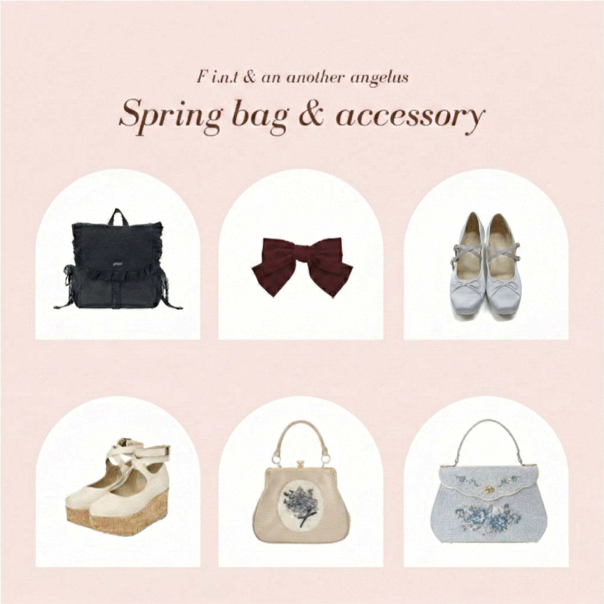 F i.n.t�i�t�B���g�j�̃V���b�v�j���[�X�uSpring Bag��Accessory�v