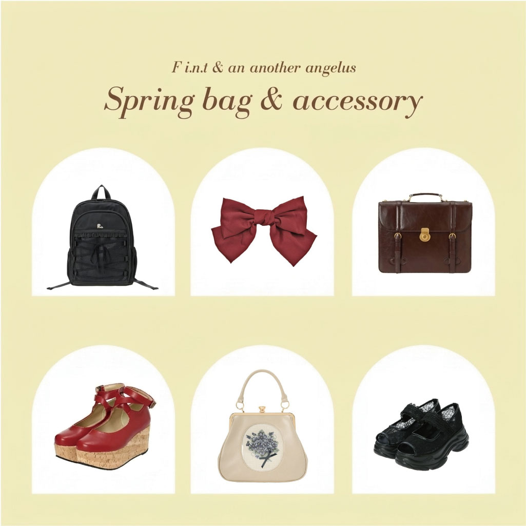 F i.n.t�i�t�B���g�j�̃V���b�v�j���[�X�uSpring Bag��Accessory�v