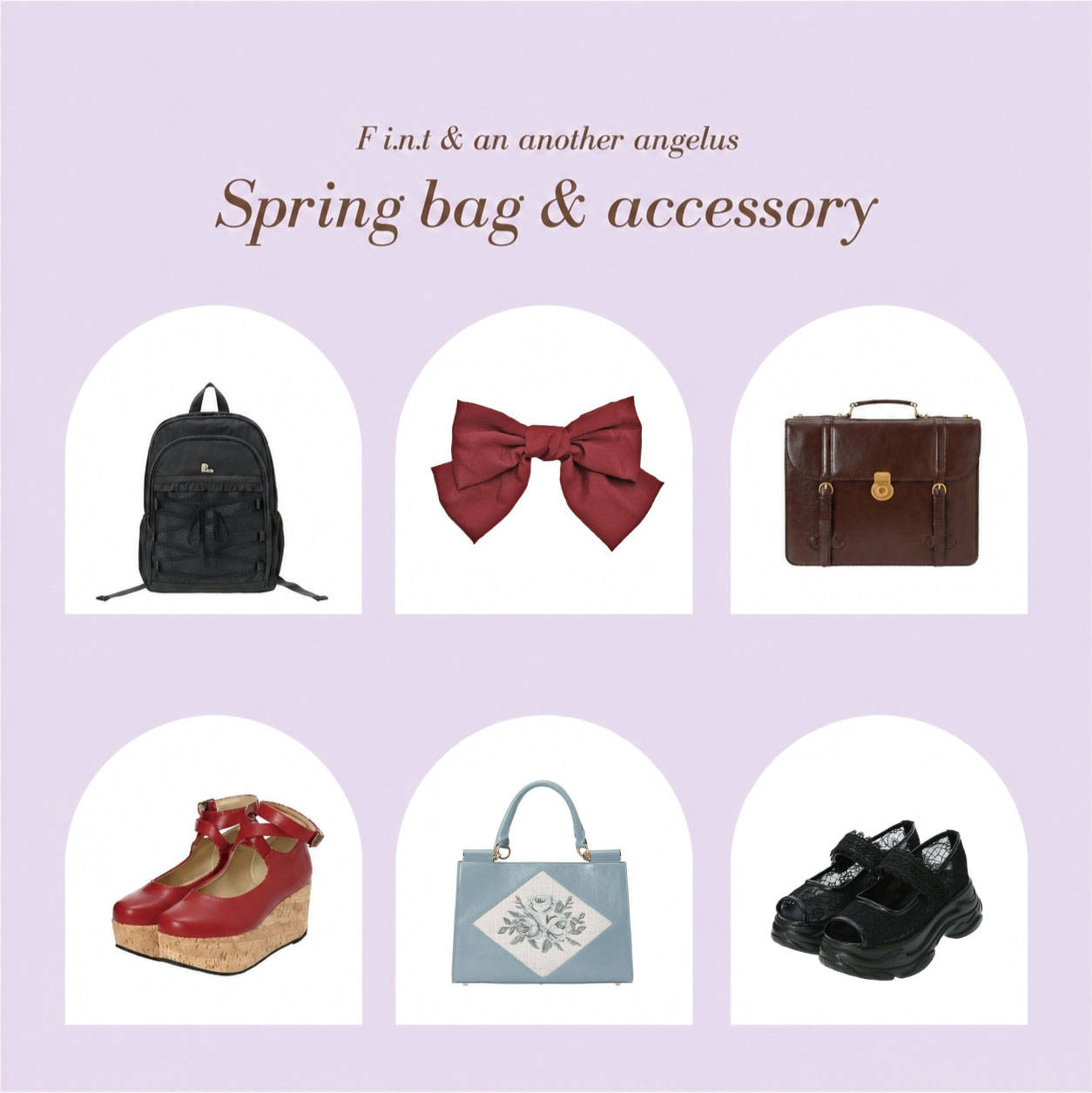 F i.n.t�i�t�B���g�j�̃V���b�v�j���[�X�uSpring Bag��Accessory�v