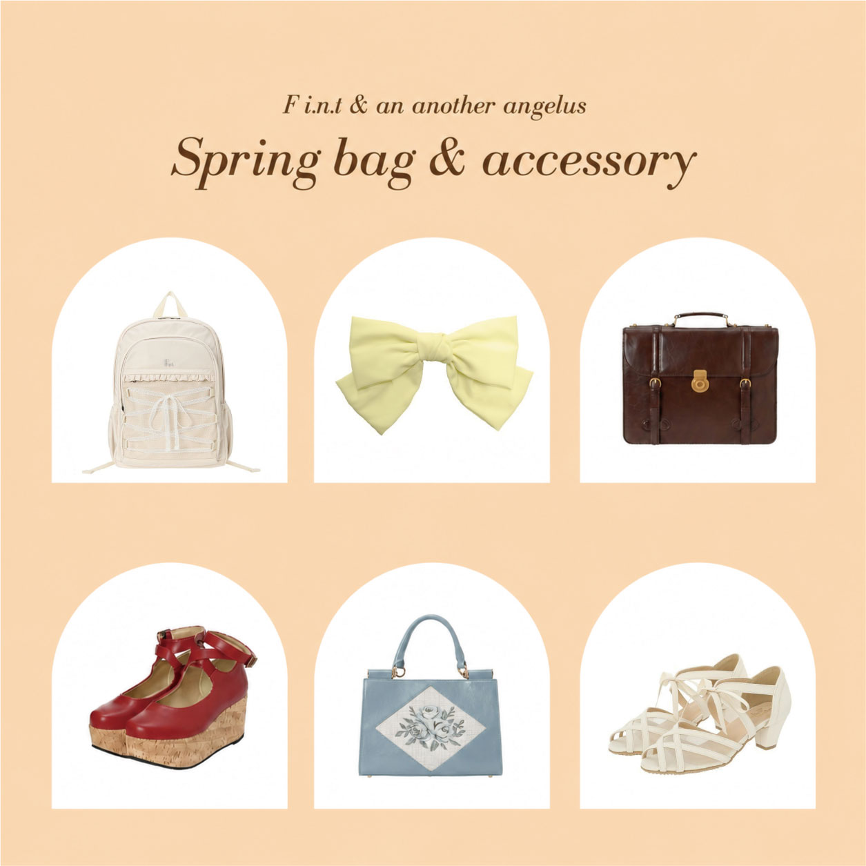 F i.n.t�i�t�B���g�j�̃V���b�v�j���[�X�uSpring Bag��Accessory�v