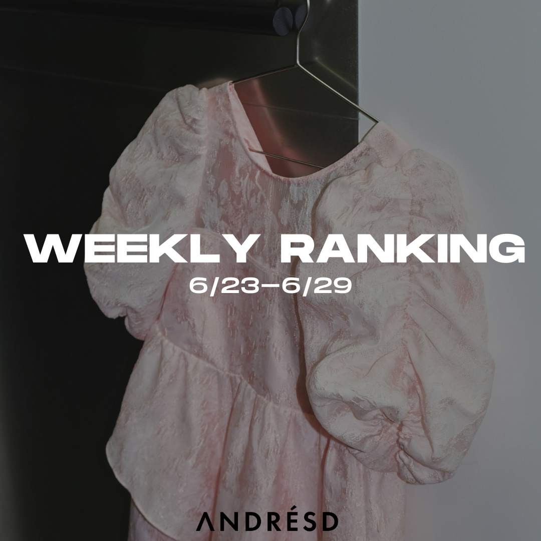 ANDRESDiAhXhj̃Vbvj[XuyWEEKLY RANKINGz#ANDRESDv