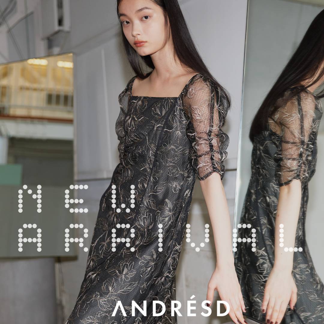 ANDRESD｜アンドレスドのトピックス「【サテンミニマルドレス