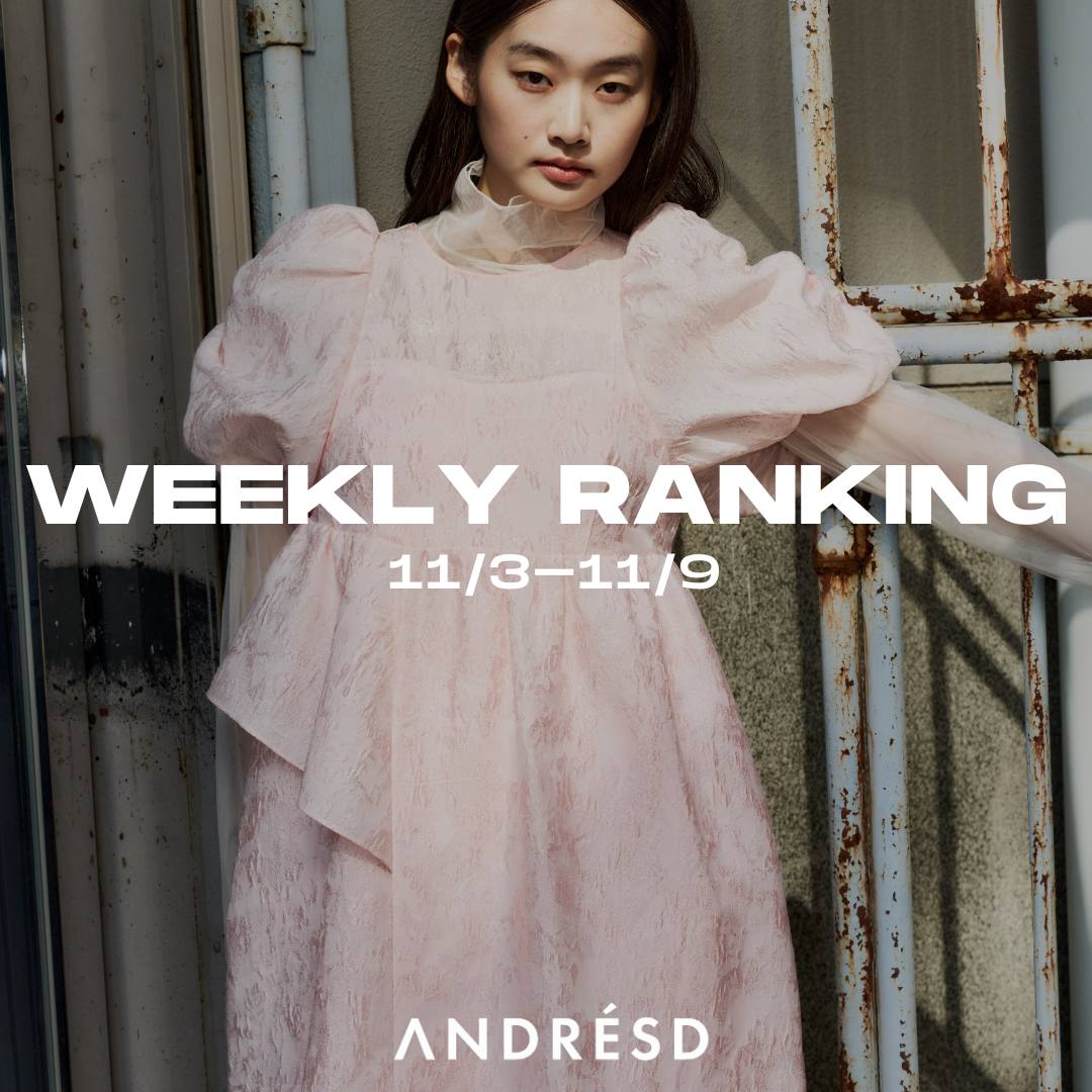 ANDRESDiAhXhj̃Vbvj[XuyWEEKLY RANKINGz#ANDRESDv