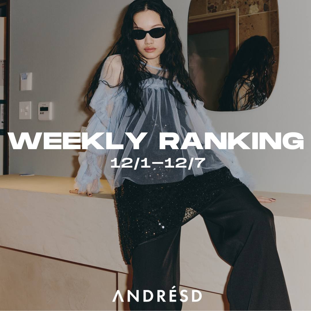ANDRESDiAhXhj̃Vbvj[XuyWEEKLY RANKINGz#ANDRESDv