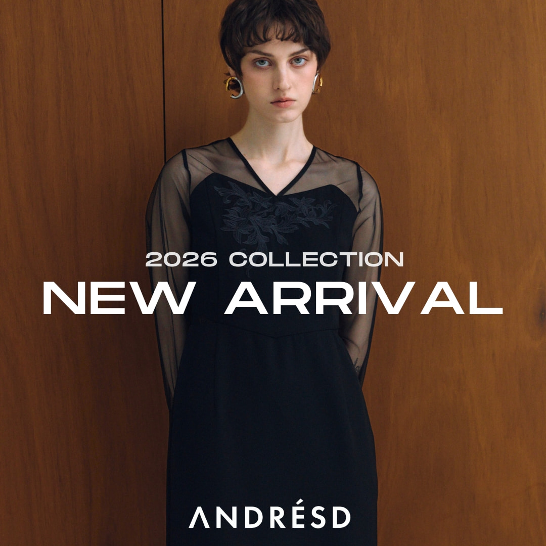 ANDRESD�i�A���h���X�h�j�̃V���b�v�j���[�X�u�y2026.03.05-�̔��J�n�INEW ARRIVAL�z��ANDRESD�v