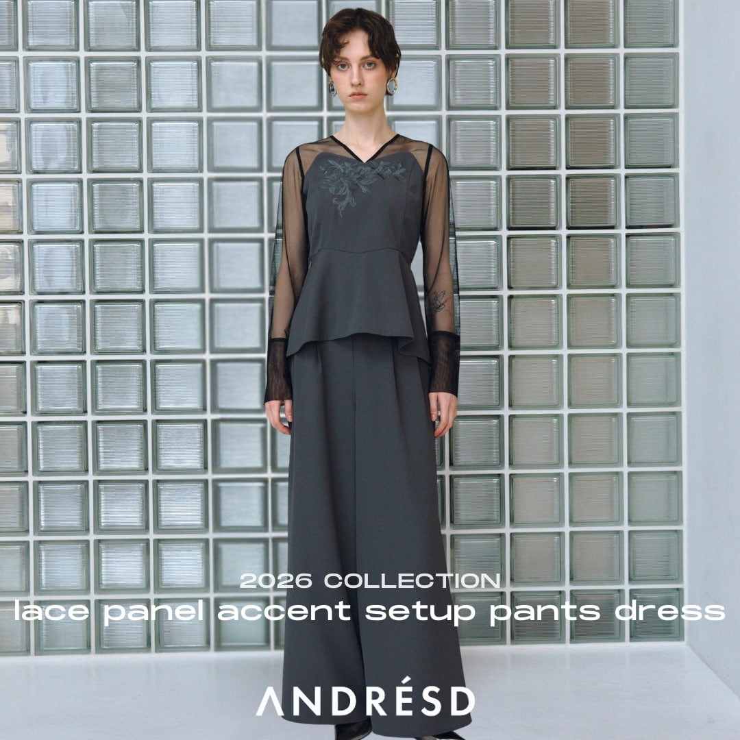 ANDRESD�i�A���h���X�h�j�̃V���b�v�j���[�X�u�y���[�X�p�l���A�N�Z���g�Z�b�g�A�b�v�p���c�h���X�z#ANDRESD�v