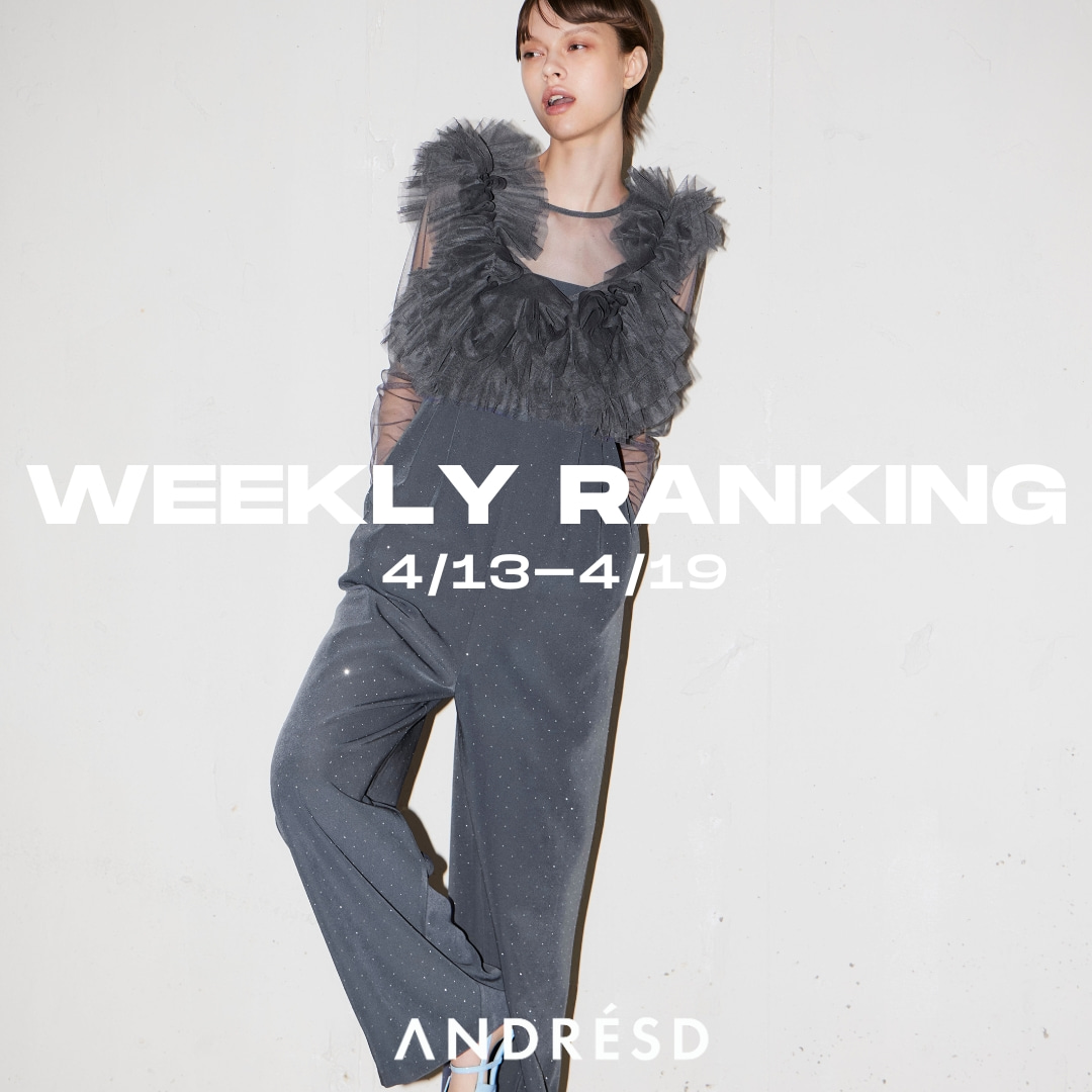 ANDRESD�i�A���h���X�h�j�̃V���b�v�j���[�X�u�yWEEKLY RANKING�z��ANDRESD�v