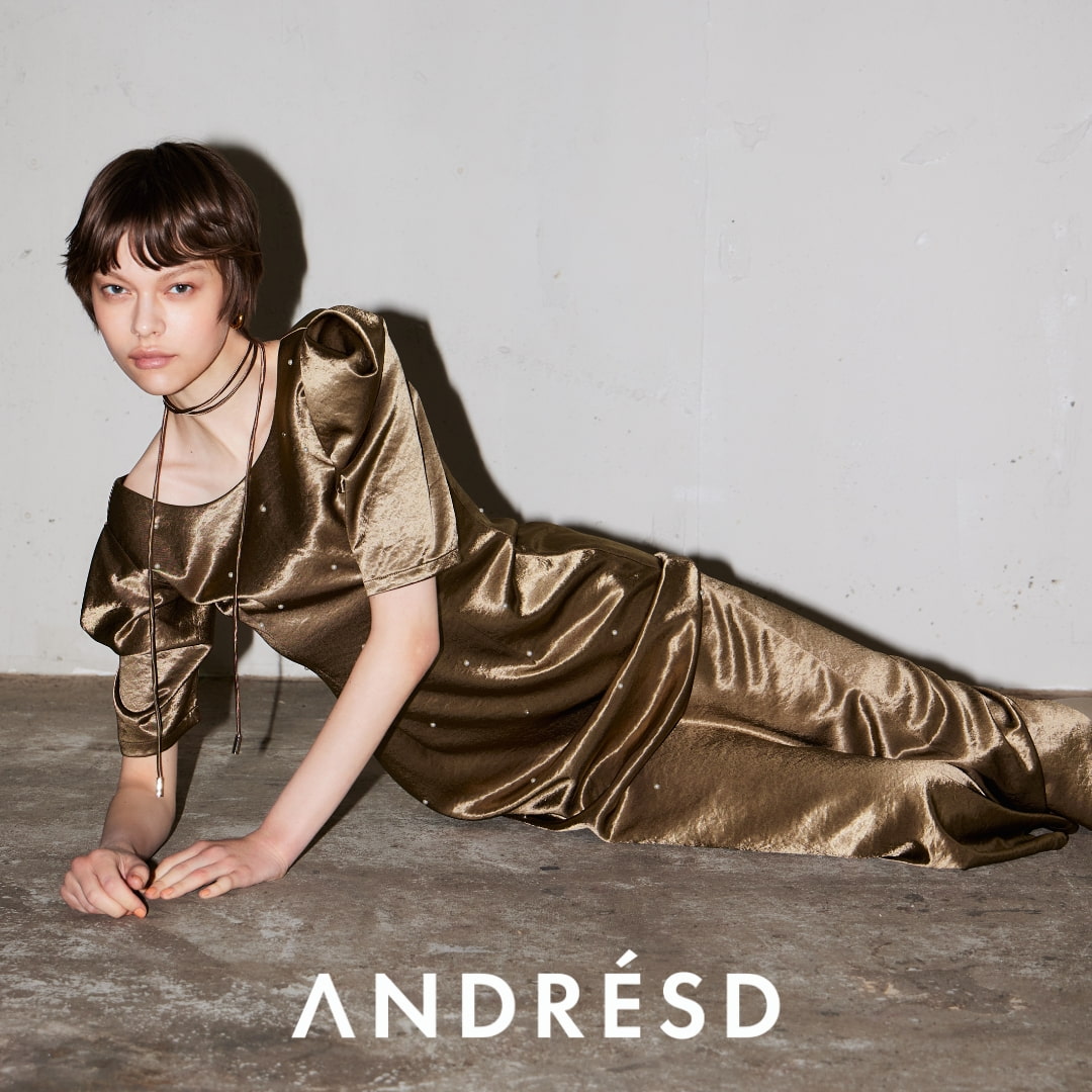 ANDRESD�i�A���h���X�h�j�̃V���b�v�j���[�X�u�y�p�[���O���[�T�e���h���X�z��ANDRESD�v