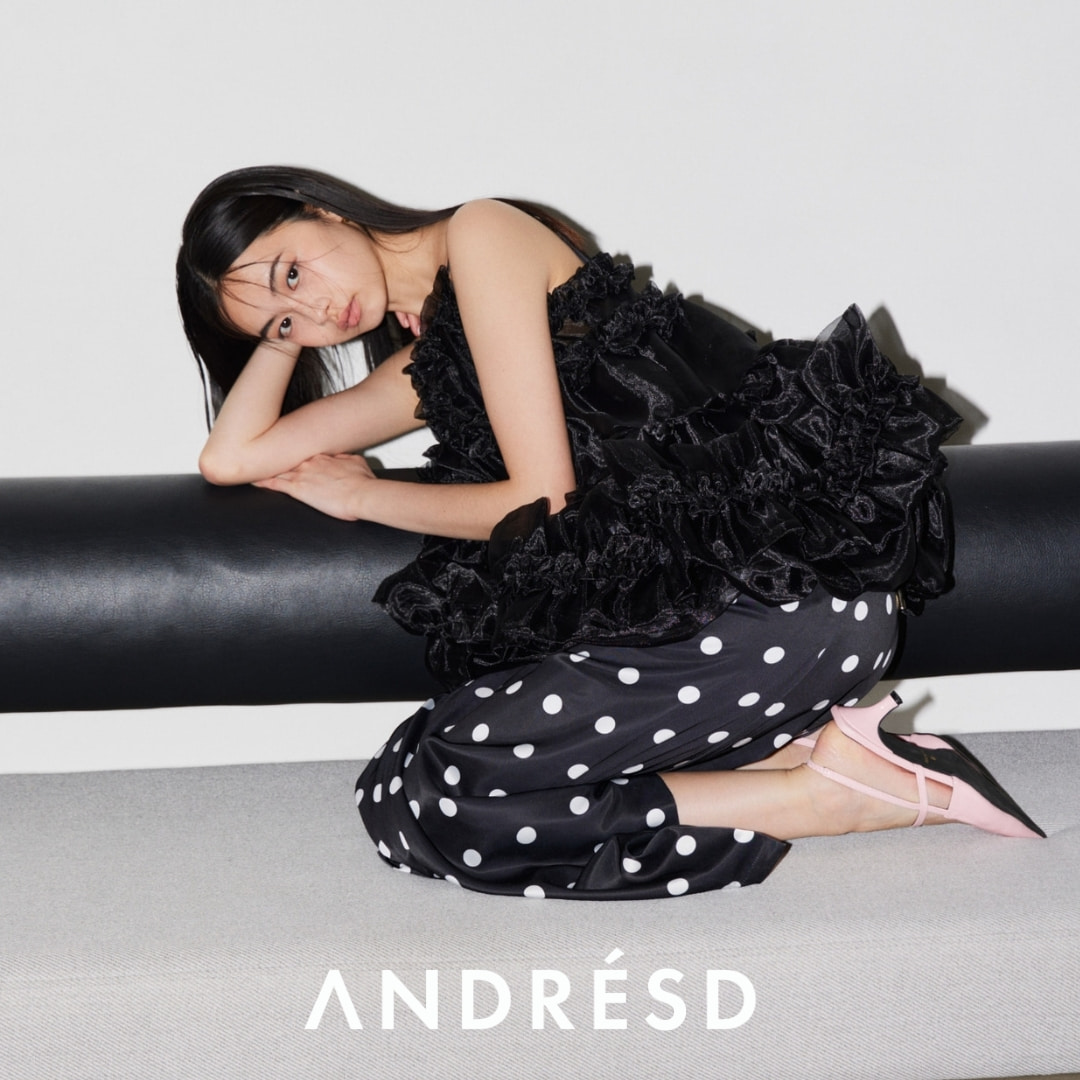 ANDRESD�i�A���h���X�h�j�̃V���b�v�j���[�X�u�y�I�[�K���U�t�����o���[���L���~ / Organza Frill Balloon Cami�z#ANDRESD�v
