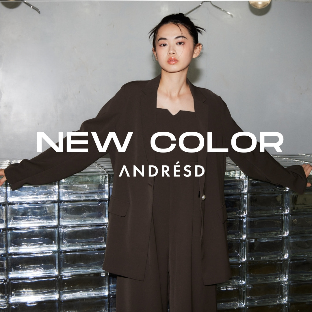 ANDRESD�i�A���h���X�h�j�̃V���b�v�j���[�X�u�yNEW COLOR�z��ANDRESD�v