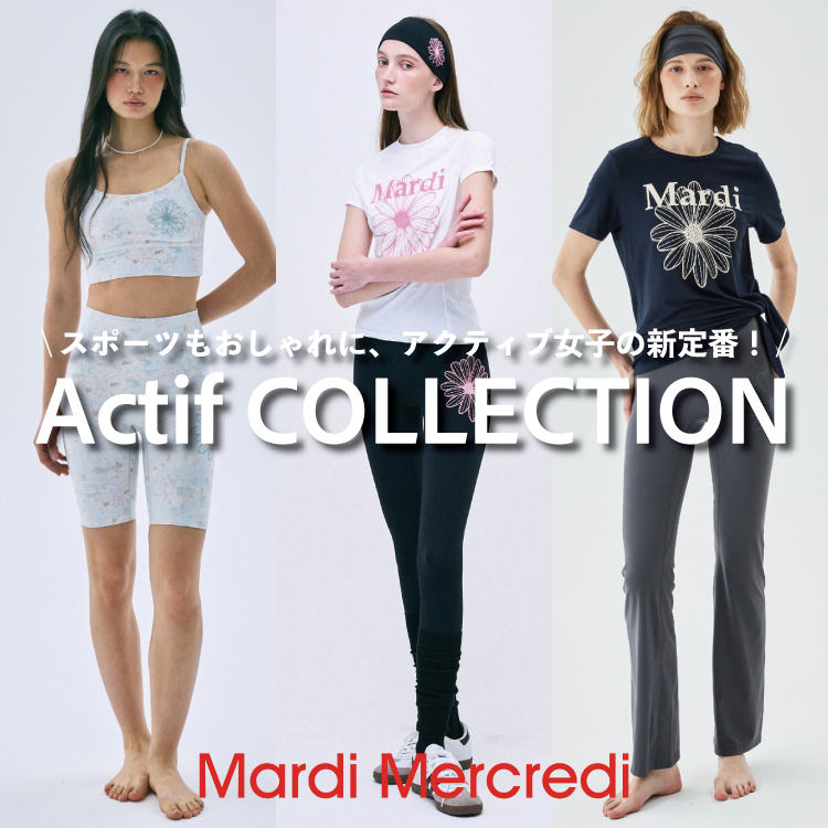Mardi Mercredi�i�}���f�B���N���f�B�j�̃V���b�v�j���[�X�u�yPick up�z �A�N�e�B�u���q�̐V��ԁI�X�|�[�c���C�����W�I�v