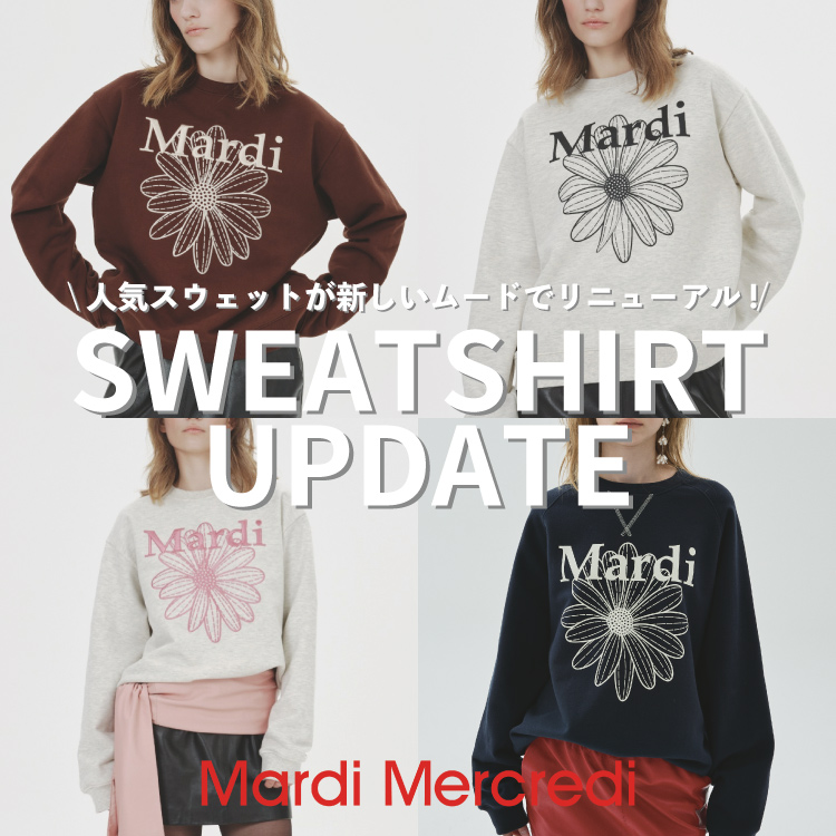 Mardi Mercredi�i�}���f�B���N���f�B�j�̃V���b�v�j���[�X�u�y RENEWAL �z�l�C�X�E�F�b�g���A�V���G�b�g�Ƒf�ނ��A�b�v�f�[�g���čēo��I�v