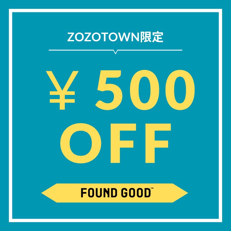 FOUND GOODit@Eh Obhj̃Vbvj[XuyFOUND GOODz500~N[|s ! v