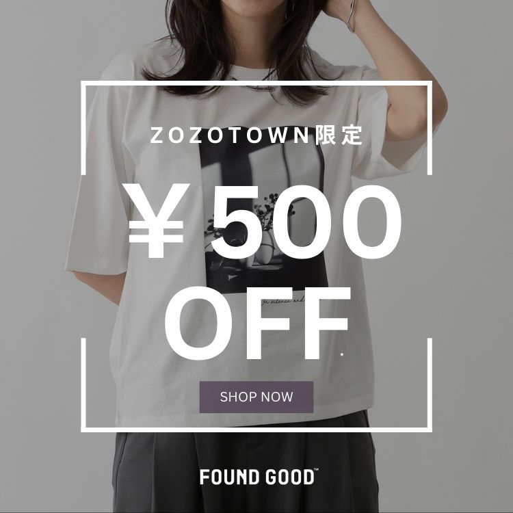 FOUND GOODit@Eh Obhj̃Vbvj[XuyFOUND GOODz500~N[|s ! v
