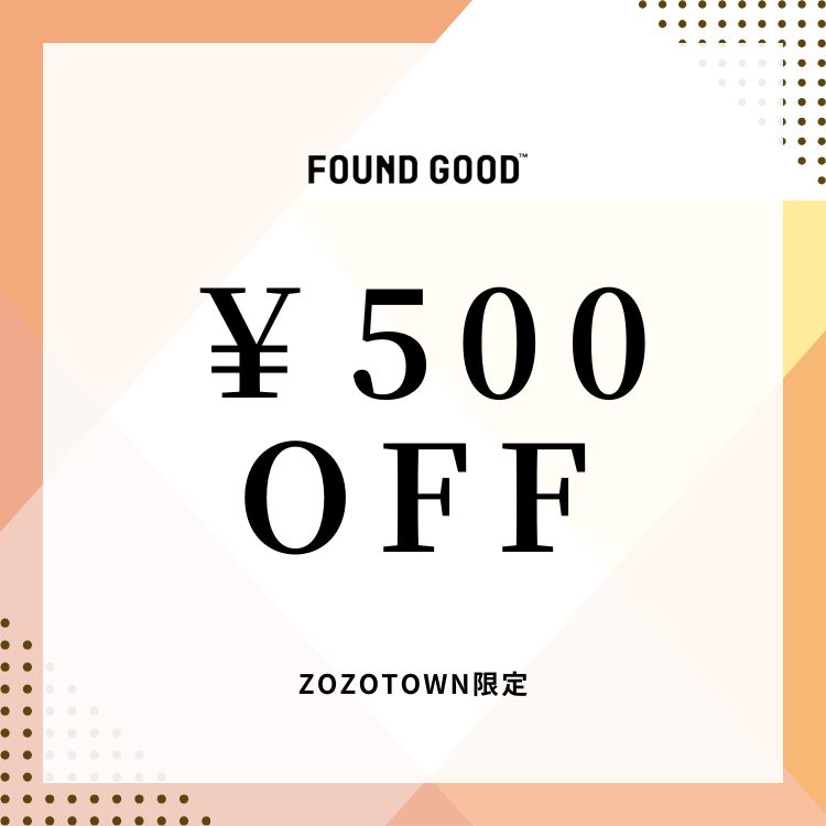 FOUND GOODit@Eh Obhj̃Vbvj[XuyFOUND GOODz500~N[|s ! v