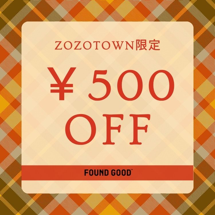 FOUND GOODit@Eh Obhj̃Vbvj[XuyFOUND GOODz500~N[|s ! v