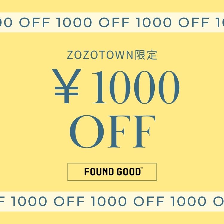 FOUND GOODit@Eh Obhj̃Vbvj[XuyFOUND GOODz1000~N[|s ! v