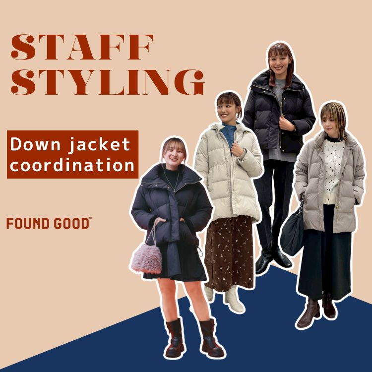 FOUND GOOD�i�t�@�E���h �O�b�h�j�̃V���b�v�j���[�X�u�yWOMENS�z�_�E���W���P�b�g�V���[�Y�v