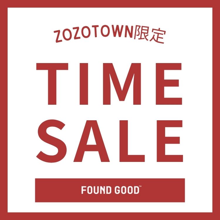 FOUND GOOD�i�t�@�E���h �O�b�h�j�̃V���b�v�j���[�X�u�yFOUND GOOD�z�^�C���Z�[�����{�� !�v