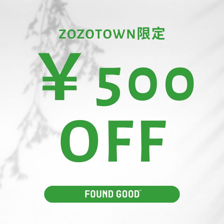 FOUND GOOD�i�t�@�E���h �O�b�h�j�̃V���b�v�j���[�X�u�yFOUND GOOD�z500�~�N�[�|�����s�� ! �v