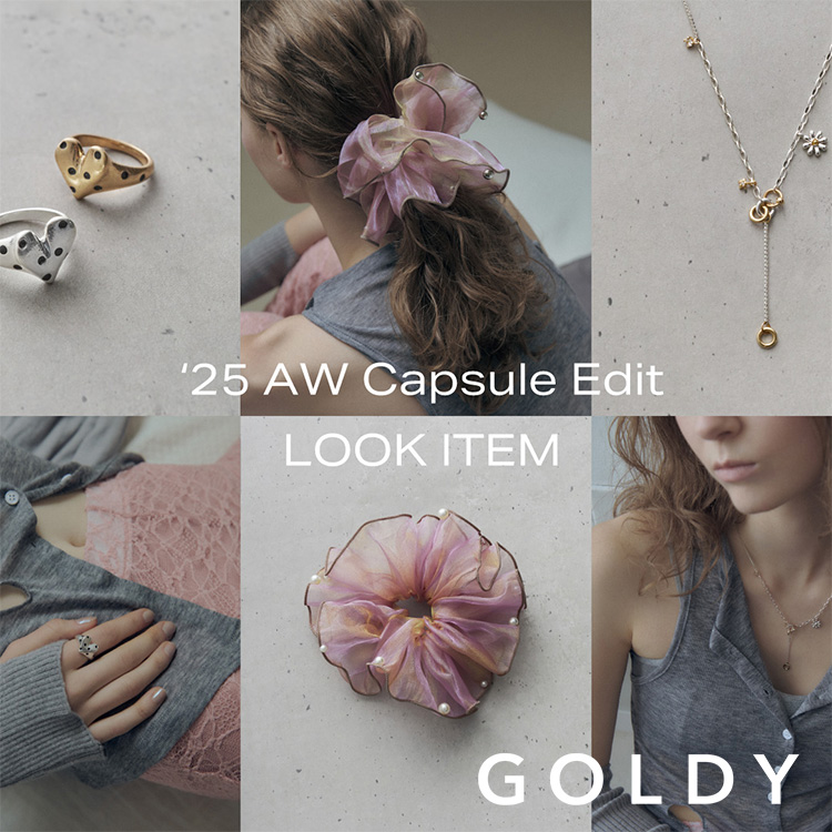 GOLDY�i�S�[���f�B�j�̃V���b�v�j���[�X�u�yGOLDY�zGOLDY '25AW Capsule Edit�v