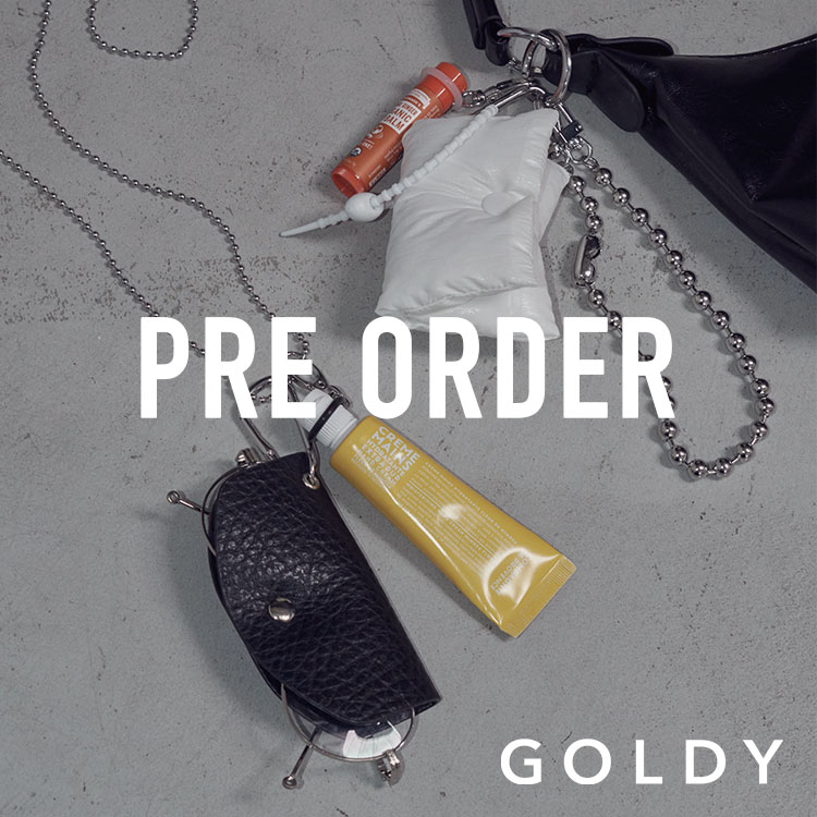 GOLDY�i�S�[���f�B�j�̃V���b�v�j���[�X�u�yGOLDY�zPRE ORDER -April release- �v
