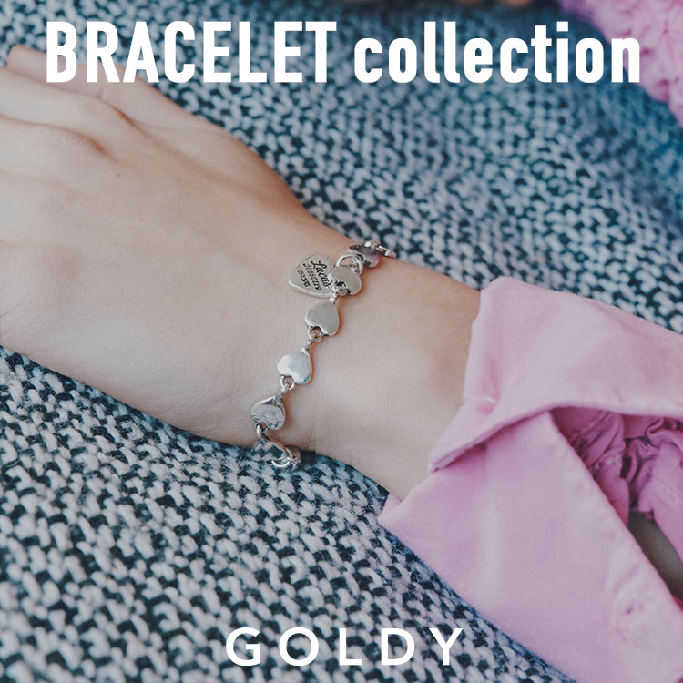 GOLDY�i�S�[���f�B�j�̃V���b�v�j���[�X�u�yGOLDY�zBRACELET collection�v