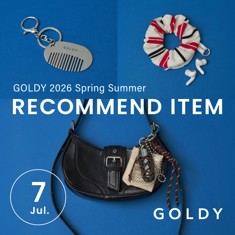GOLDY�i�S�[���f�B�j�̃V���b�v�j���[�X�u�yGOLDY�zRECOMMEND ITEM�v