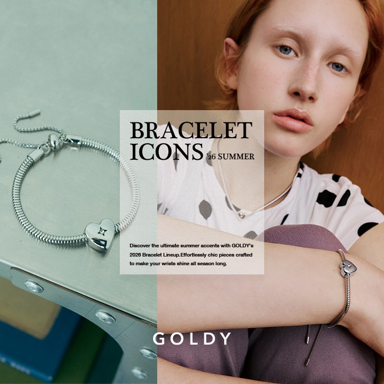 GOLDY�i�S�[���f�B�j�̃V���b�v�j���[�X�u�yGOLDY�zBRACELET ICONS --�f26 SUMMER--�v