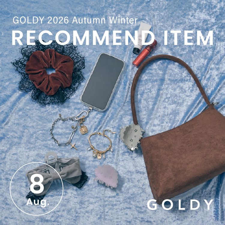 GOLDY�i�S�[���f�B�j�̃V���b�v�j���[�X�u�yGOLDY�zRECOMMEND ITEM�v
