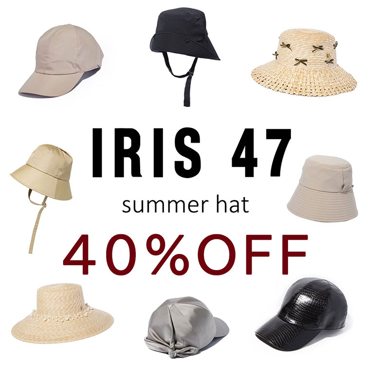 H.O.VitHuj̃Vbvj[XuyIRIS 47zsummer hat TIME SALE!!v