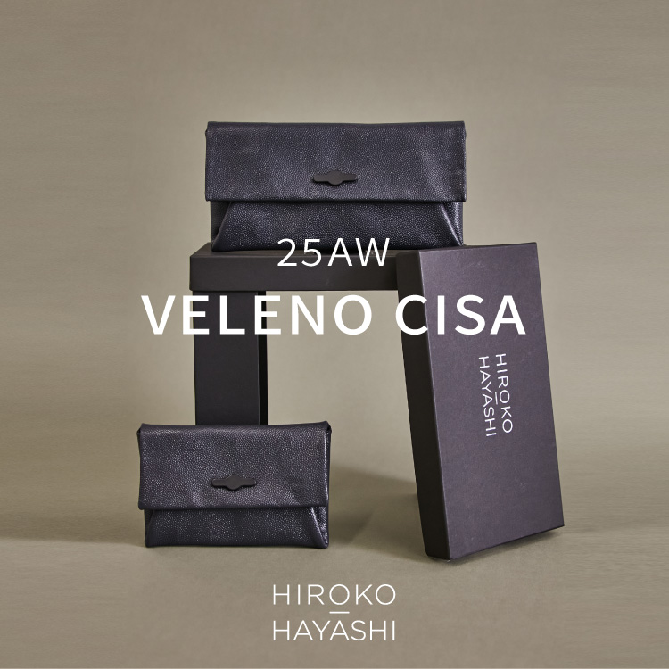 HIROKO HAYASHIiqR nVj̃Vbvj[Xuɂ悭ޓ̂郌U[ -VELENO CISA-v