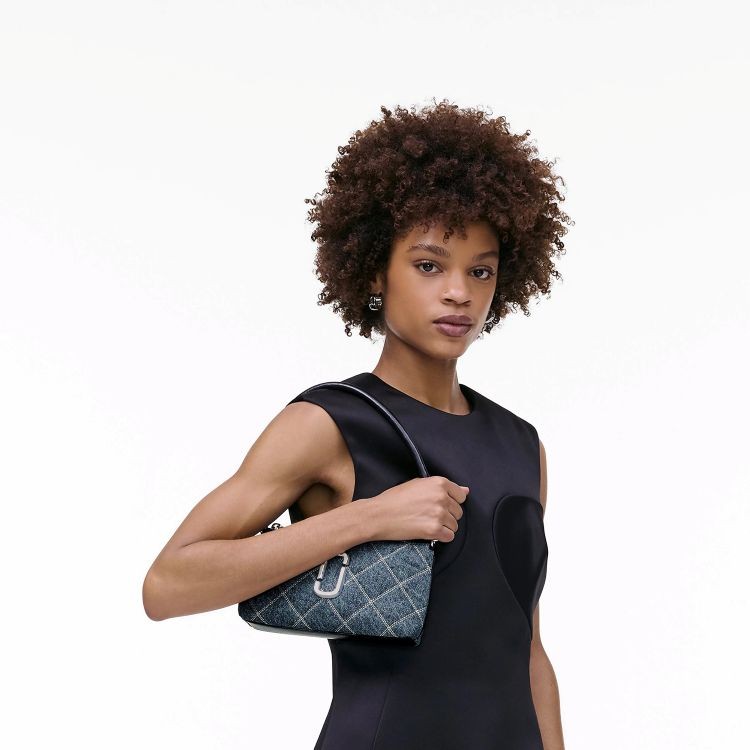 ★Marc Jacobs★ ザ キルテッド デニム デュアル バッグ QUILTED LEATHER DUAL BAG THE MINI DUAL SHOULDER/ザ