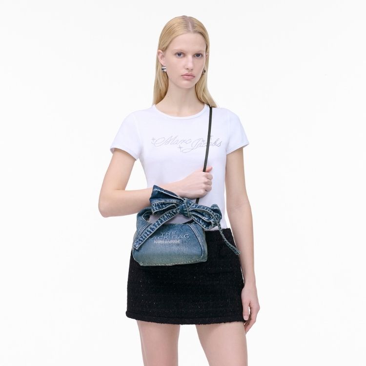 ＋myselfさまへ ミニのデニムバッグのみ シルバー　コラボ　宝塚 MARC JACOBS｜マークジェイコブスのトピックス「デニム×リボンの存在感