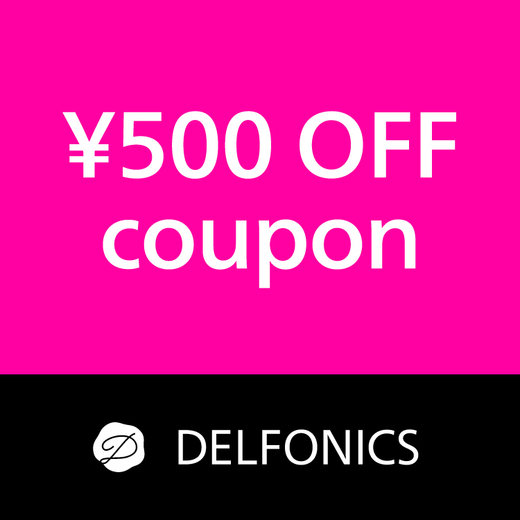 DELFONICS�i�f���t�H�j�b�N�X�j�̃V���b�v�j���[�X�u�y4/26�i���j23:59�܂Łz500�~�N�[�|�����p�\�I�v