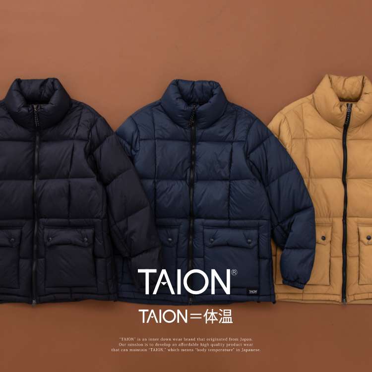 TAION(タイオン)】〈ユニセックス〉マウンテン パッカブル