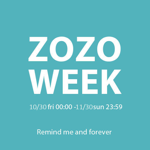 RMAF�i���}�C���h�~�[�A���h�t�H�[�G�o�[�j�̃V���b�v�j���[�X�u�y�{������zZOZOWEEK�X�^�[�g�I �v