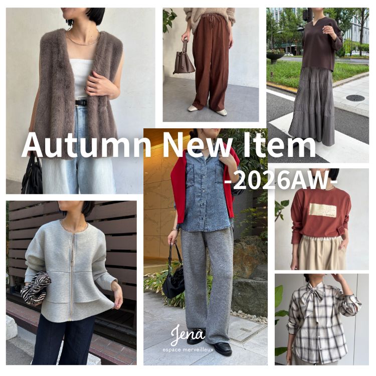 Jena espace merveilleux�i�W�F�i �G�X�p�X �������F�C���j�̃V���b�v�j���[�X�u�sNEW IN�t�Ă̒����Ȃ����X�V����A�V��A�C�e���̂��Љ�I�v