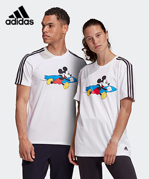 Adidas アディダスのトピックス アディダス公式 ディズニーキャラクターがスポーツを楽しむ Tシャツコレクション Zozotown
